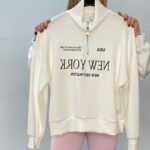 Sudadera polo New York negra