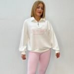 Sudadera polo New York rosa